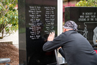 2020-04-29 Engraving Trooper Schaffer's Name on the Academy Memorial Wall